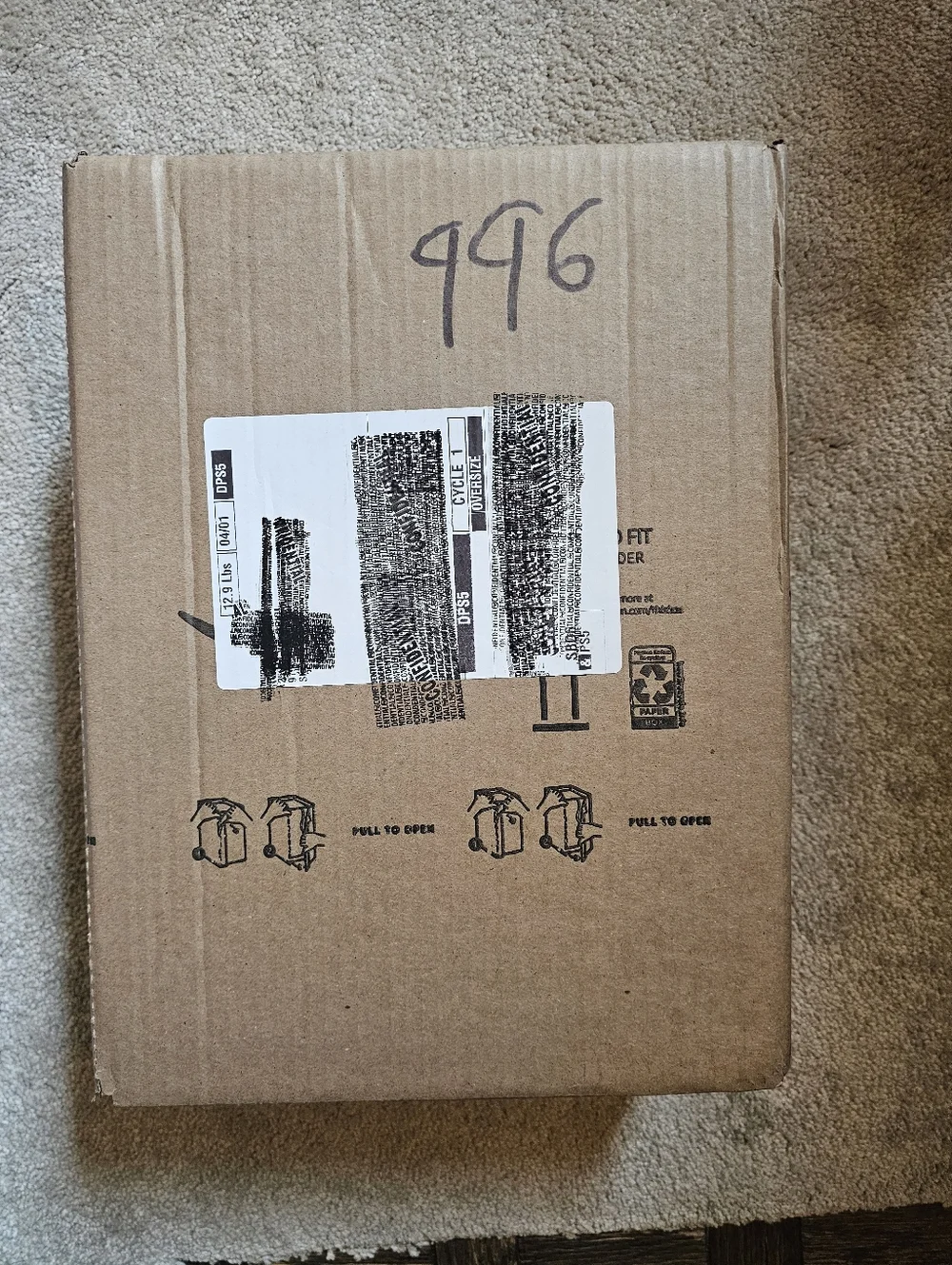 NWT Adjustable Black Weighted Vest for Men/Women - 12LB - Picture 8 of 8